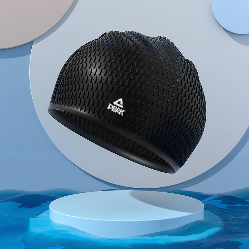 Black [Drop Swimming Hat]